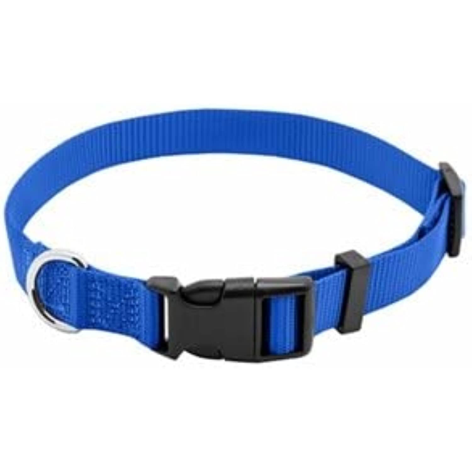 Westminster Pet Products Pet Expert 3/8″ x 12″ Blue Dog Collar, Variable Size