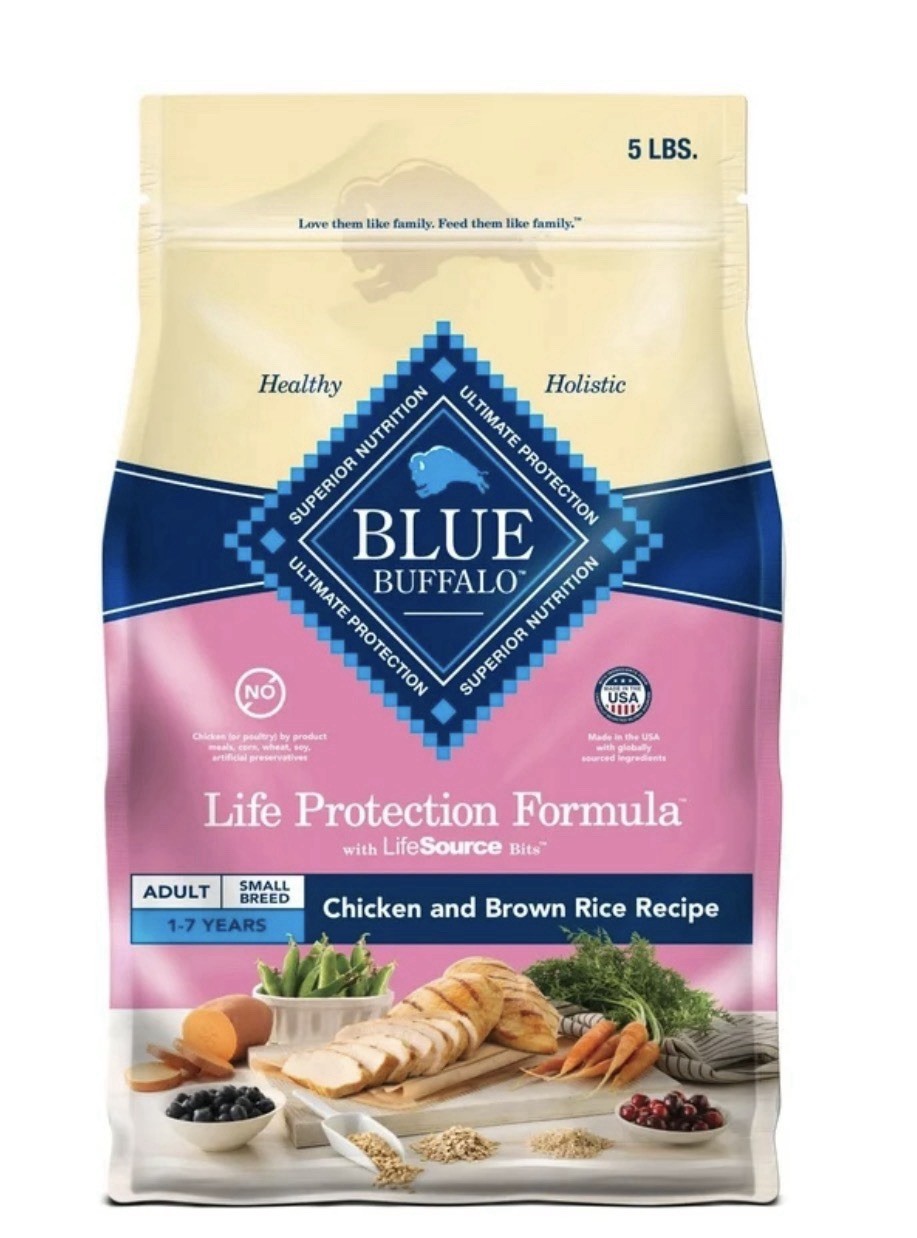Blue Buffalo Life Protection Formula Small Breed Dry Dog Food Chicken Brown Rice