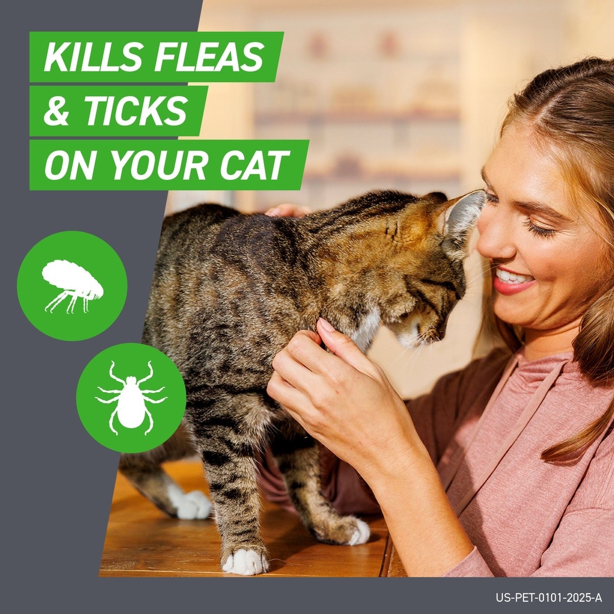 Frontline Plus Flea & Tick Spot Treatment for Cats, over 1.5 lbs, 8 Doses (8-mos