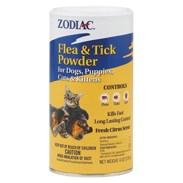Zodiac Flea & Tick Powder 6oz
