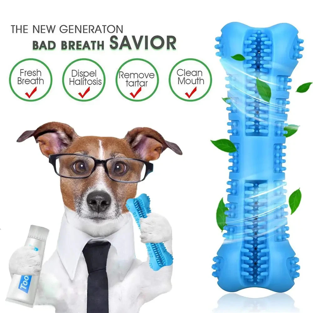 Soft dog toothbrush for puppies and small dogs.360°cleaning safe and easy to use