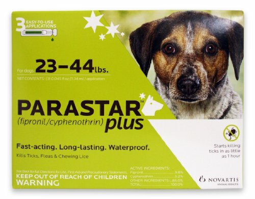 Parastar For Dogs 23-44 lbs, 3 Applications