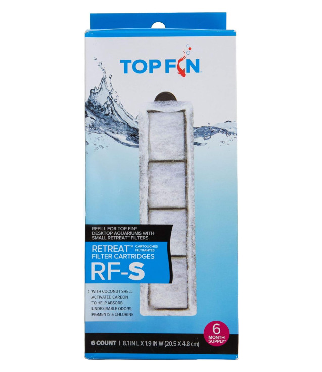 Top Fin Retreat RF-S Filter Cartridges – 6 Month Supply – Ships Free