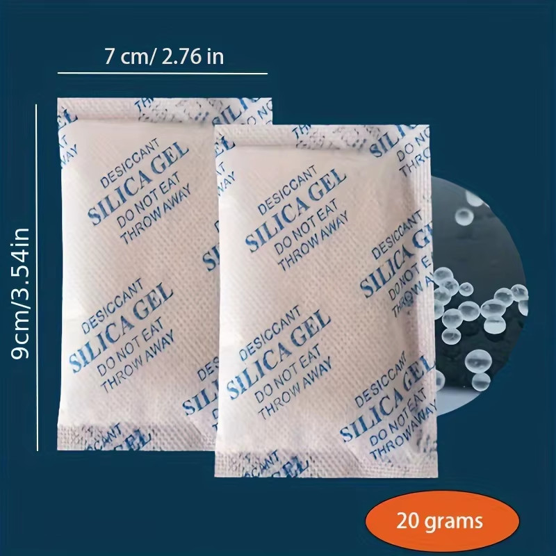 10 Packs Replaced Desiccant 20 Gram for All Smart Petkit Cat Dog Feeders, Silica