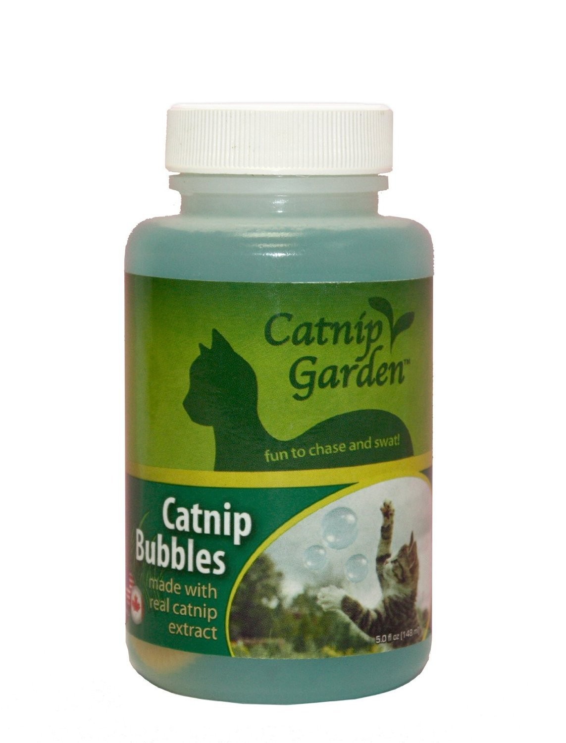 Multipet Catnip Garden Bubbles Toy, 5 oz 5 oz, No Color