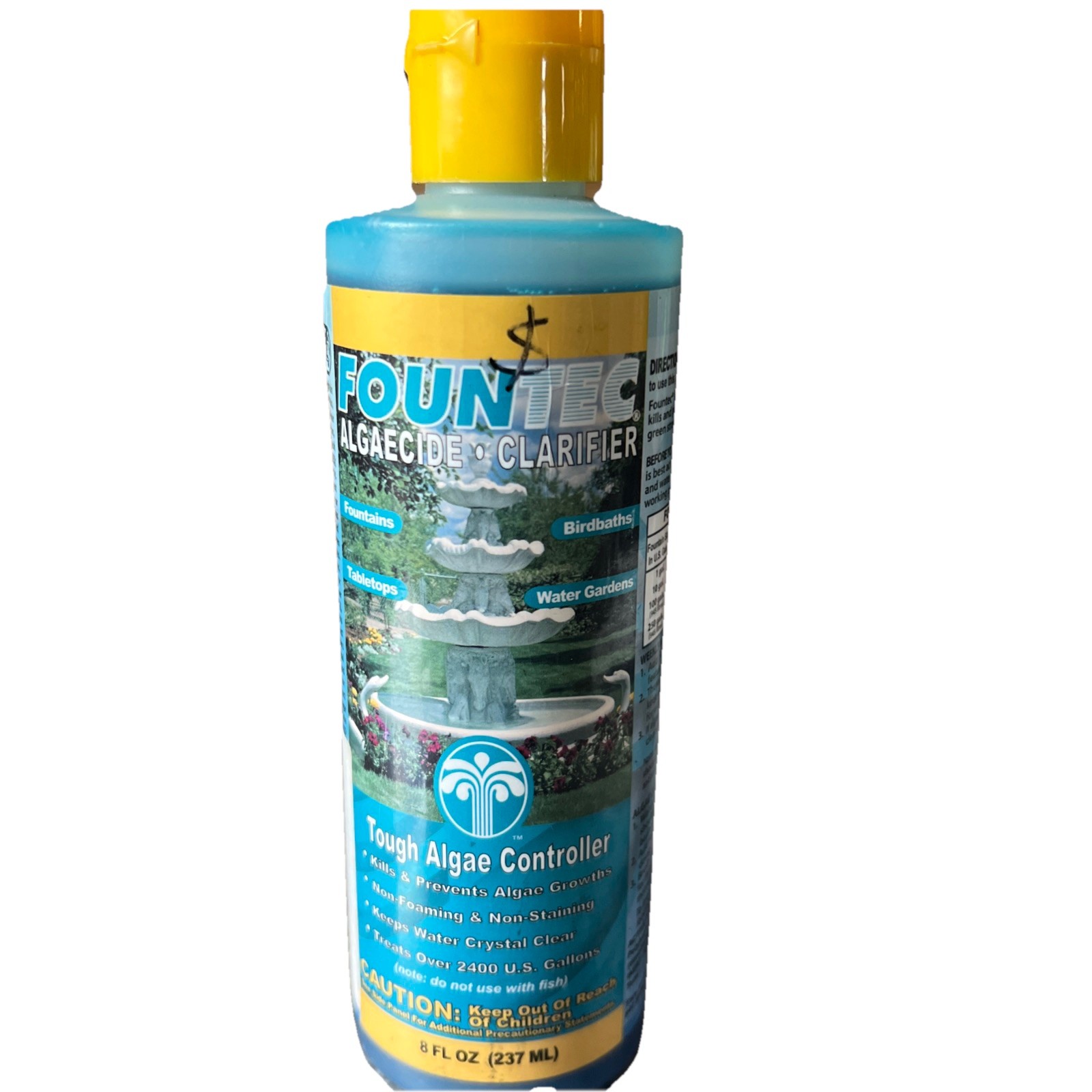 EasyCare FounTec Algaecide Clarifier – 8 oz –