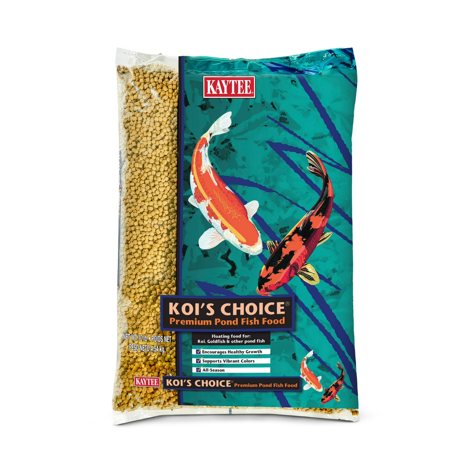 Kaytee Koi’s Choice Koi Floating Fish Food 10 LB Bag