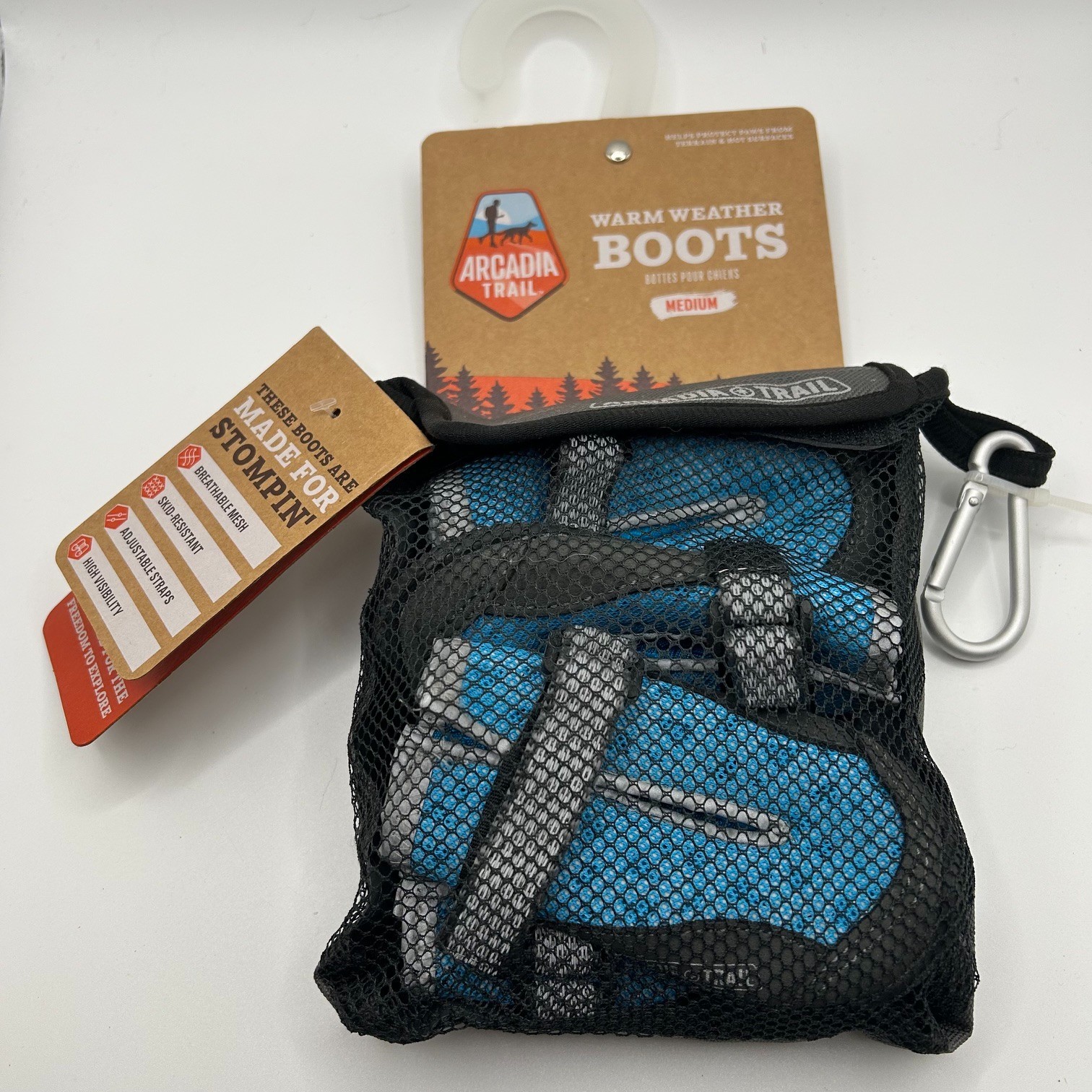 Arcadia Trail Warm Weather All Terrain Dog Boots – Brand New