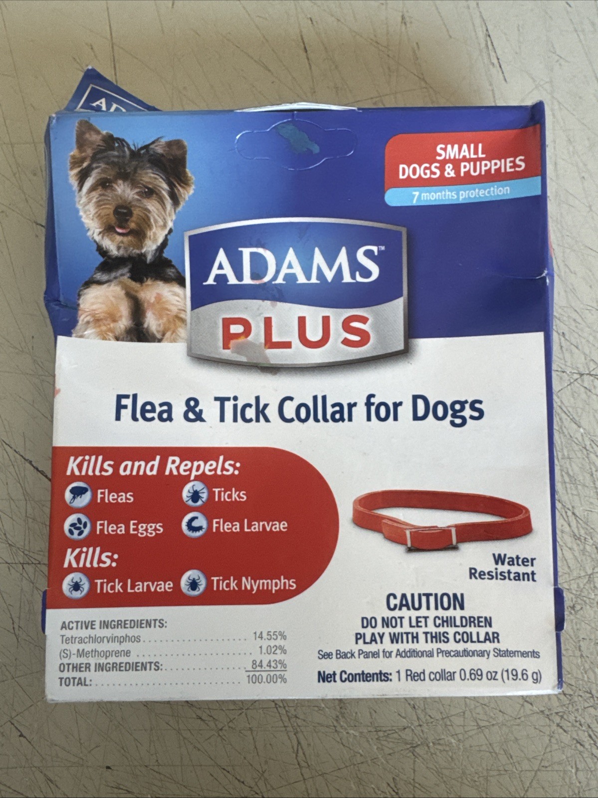 ​Adams Plus Flea & Tick Collar for Small Dogs & Puppies Up to 7 month Protection