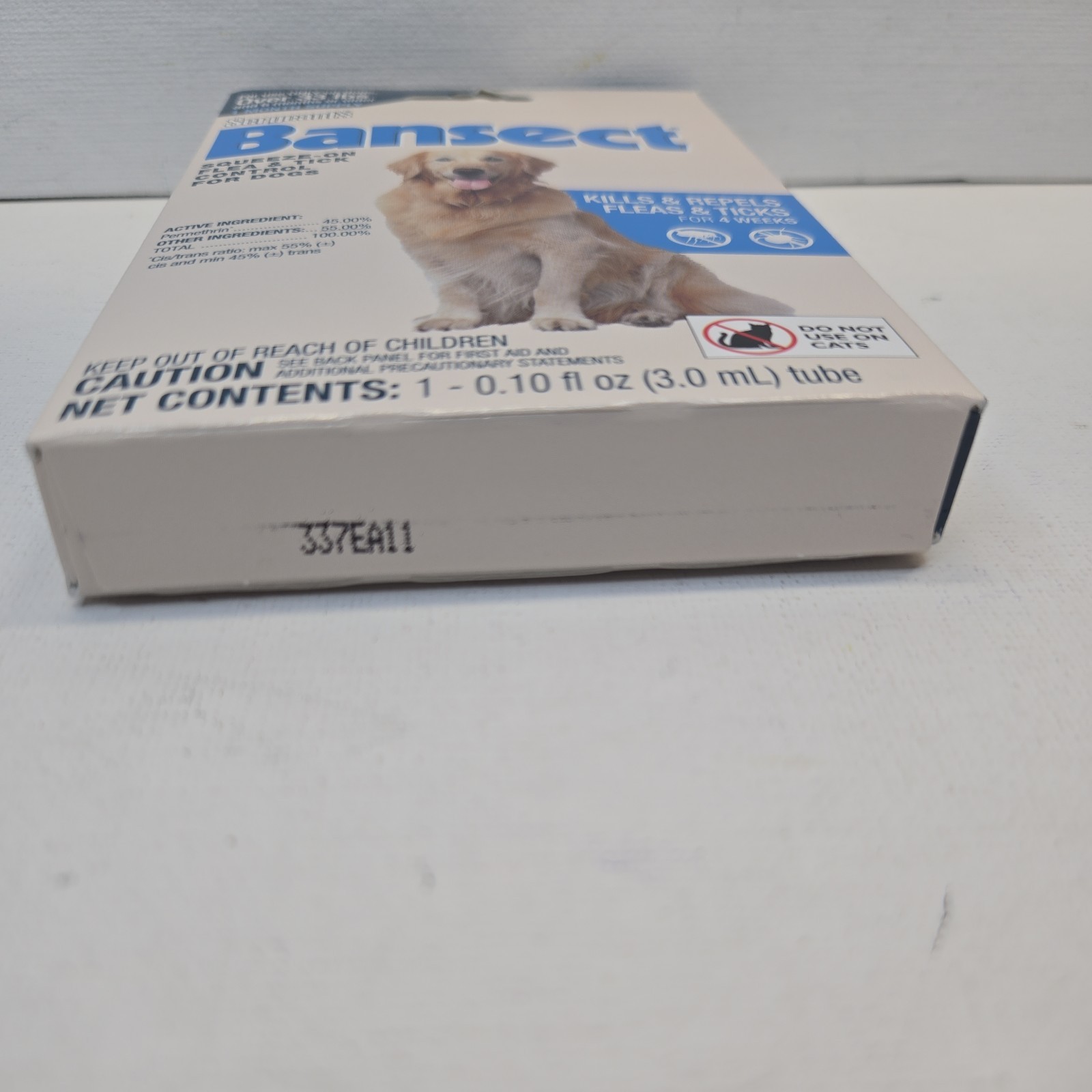 Sergeant’s Bansect Squeeze-on Dog Flea & Tick Control Monthly Control Over 33lbs