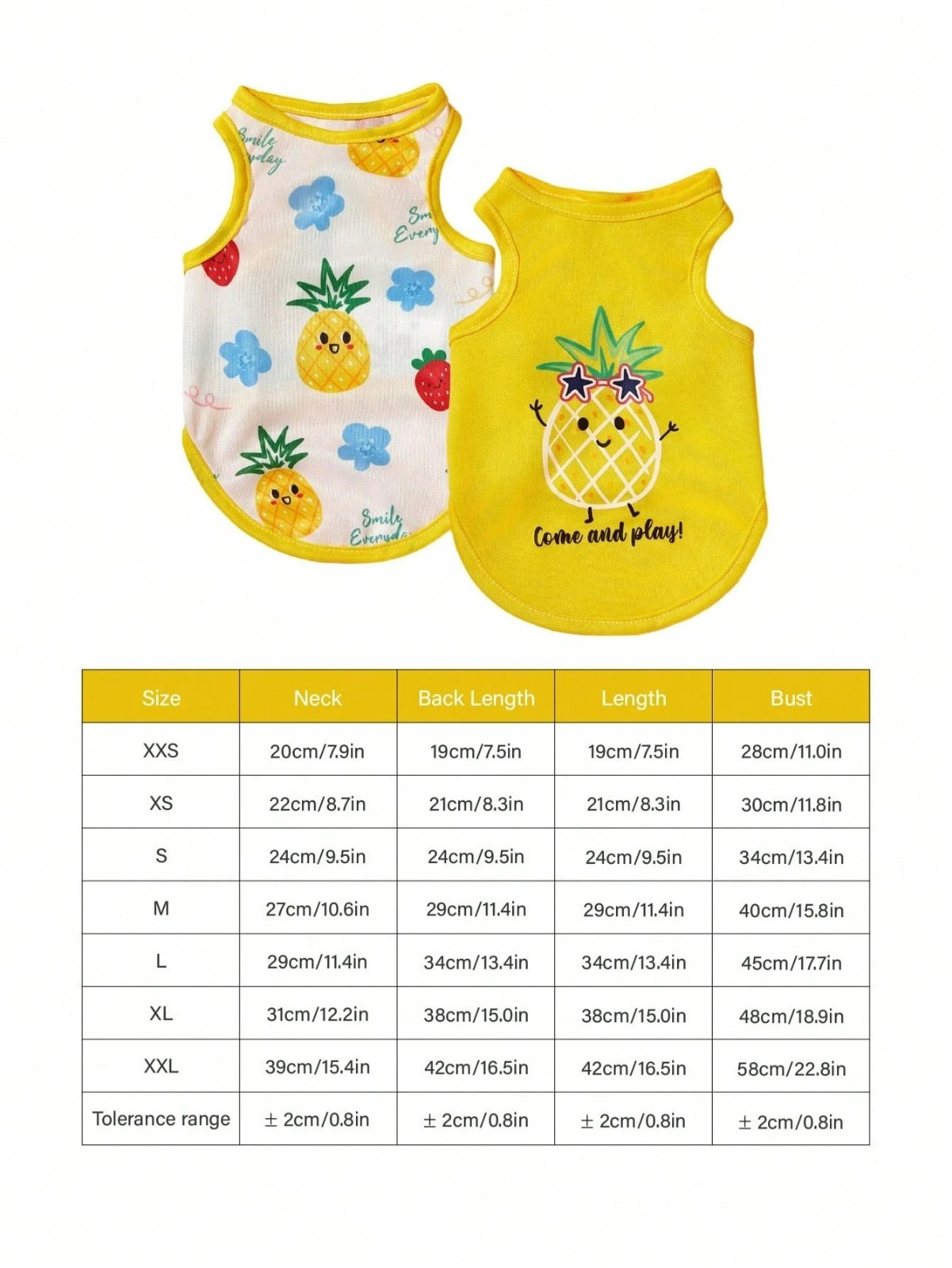 2PCS Small Pet Dog Cat Summer Shirts Vest Clothes Cute Puppy TShirt Coat Apparel