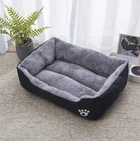 S/M/L/XL Dog Bed Orthopedic Foam Nesting Bed Removable Cover Warm Pet Crate Beds