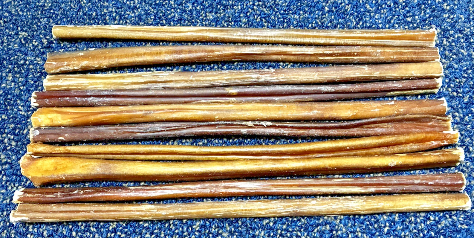 12” – Traditional Beef Thin Bully STICKS – Natural treats for dogs – 10 count