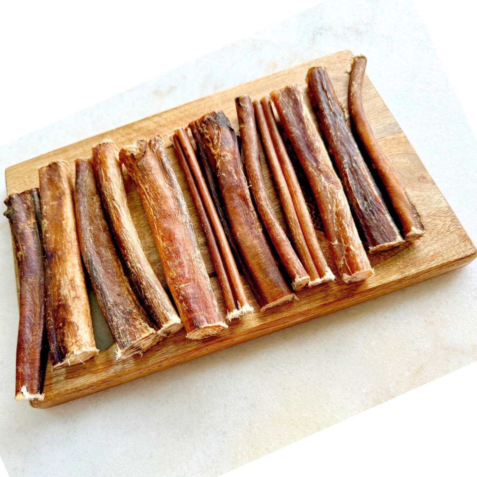 🐕 PREMIUM 6″ JUMBO EXTRA THICK BULLY STICKS – 12 PACK (400g/0.88 lbs)