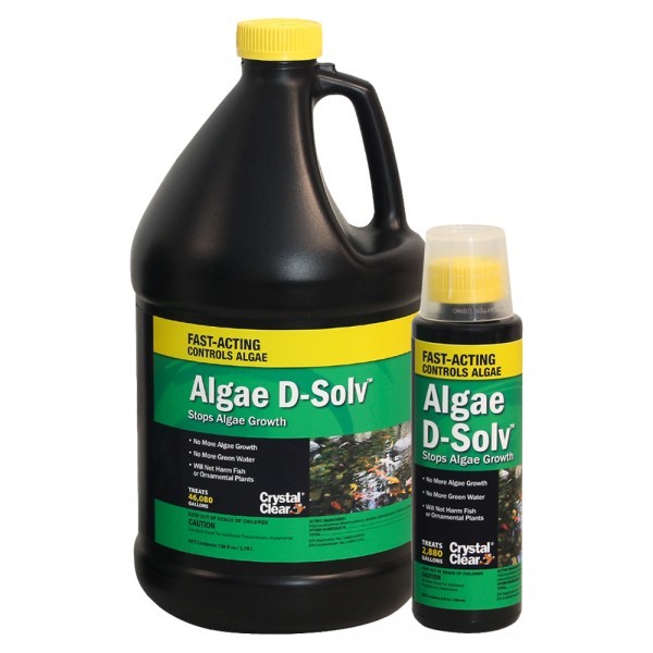 CrystalClear? Algae D-Solv? – EPA Registered Algaecide