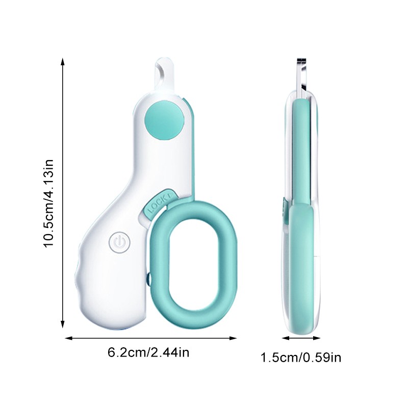 Pet Nail Clipper LED Light Claw Grooming Scissors for Cats Small Dogs Scissors
