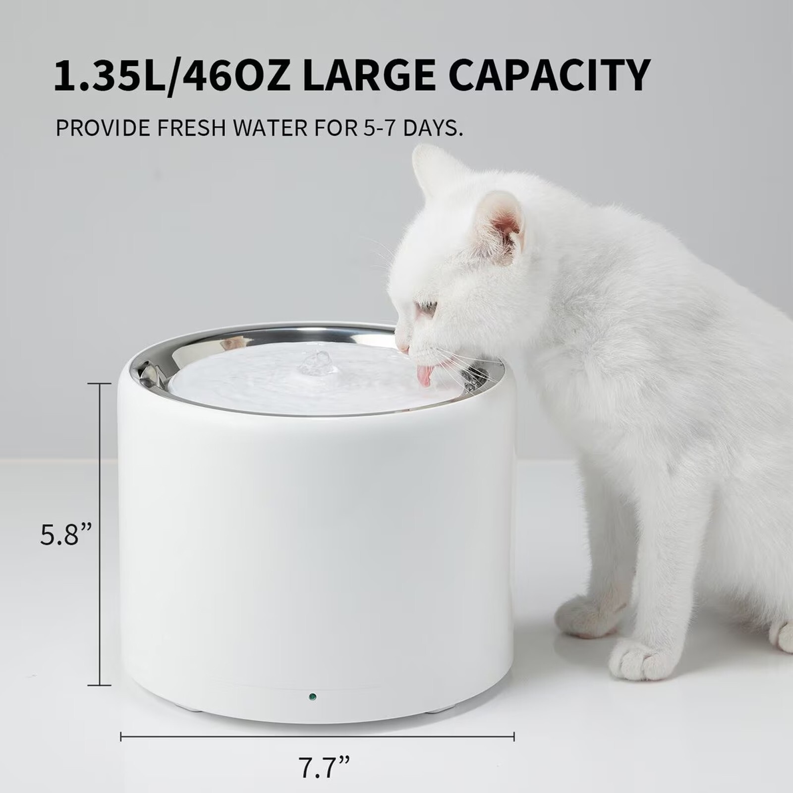 PETKIT EverSweet 3 Pro Pet Dogs & Cats Water Fountain 1.35L Wireless UVC Pump