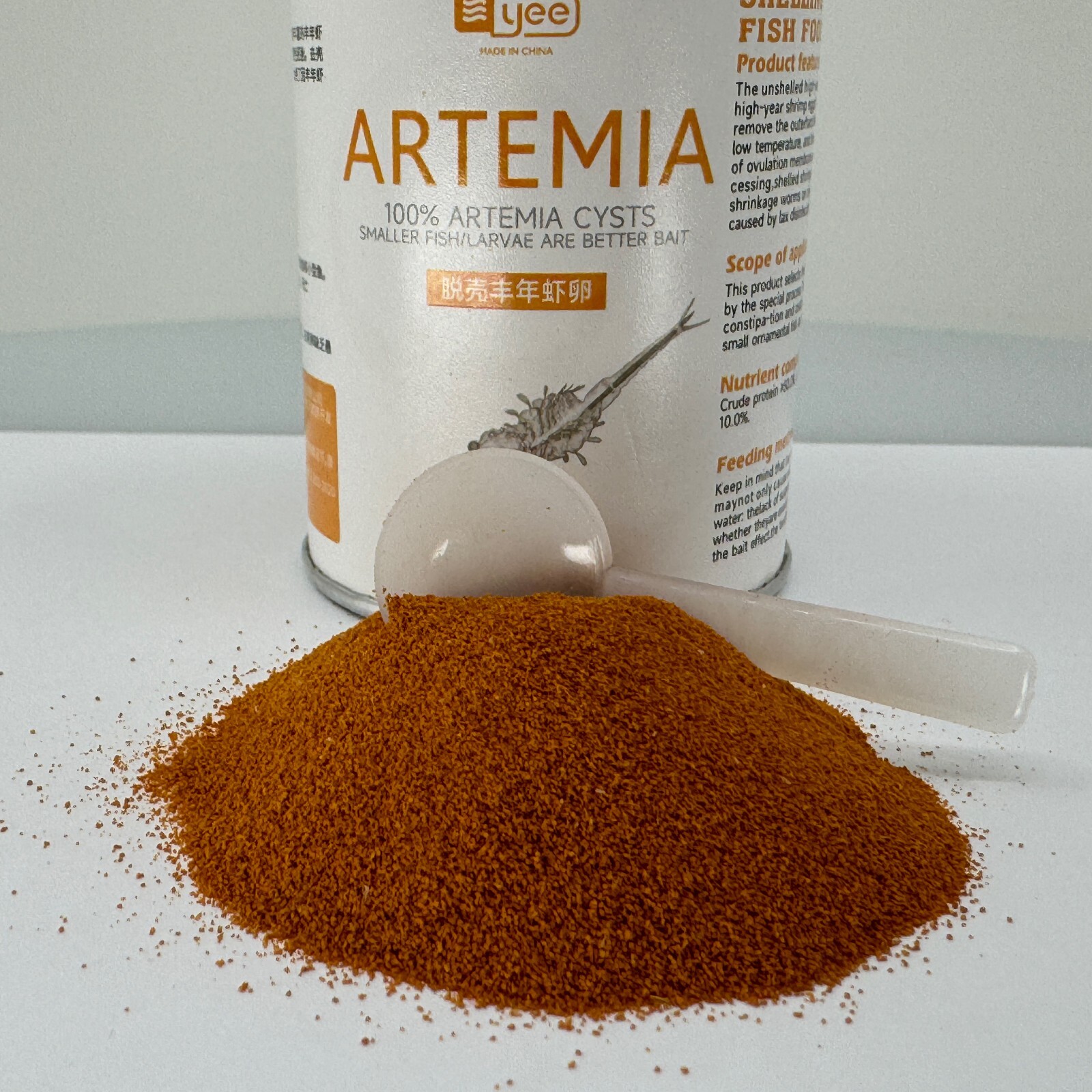 DECAPSULATED BRINE SHRIMP EGGS 2.8 oz DECAPSULATED ARTEMIA NON HATCHING 100%