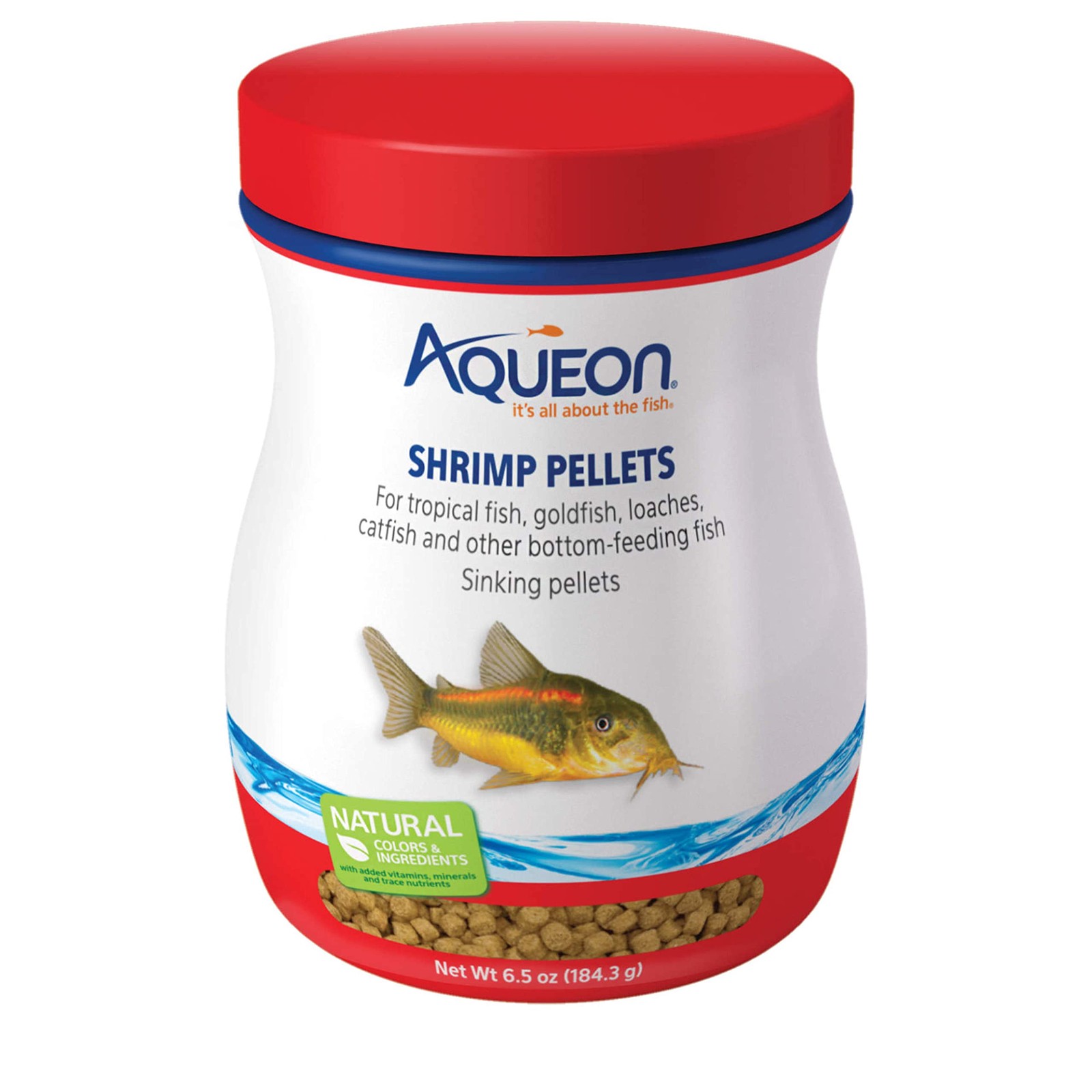 Shrimp Pellets Sinking Food for Tropical Fish, Goldfish, Loaches, Catfish and…