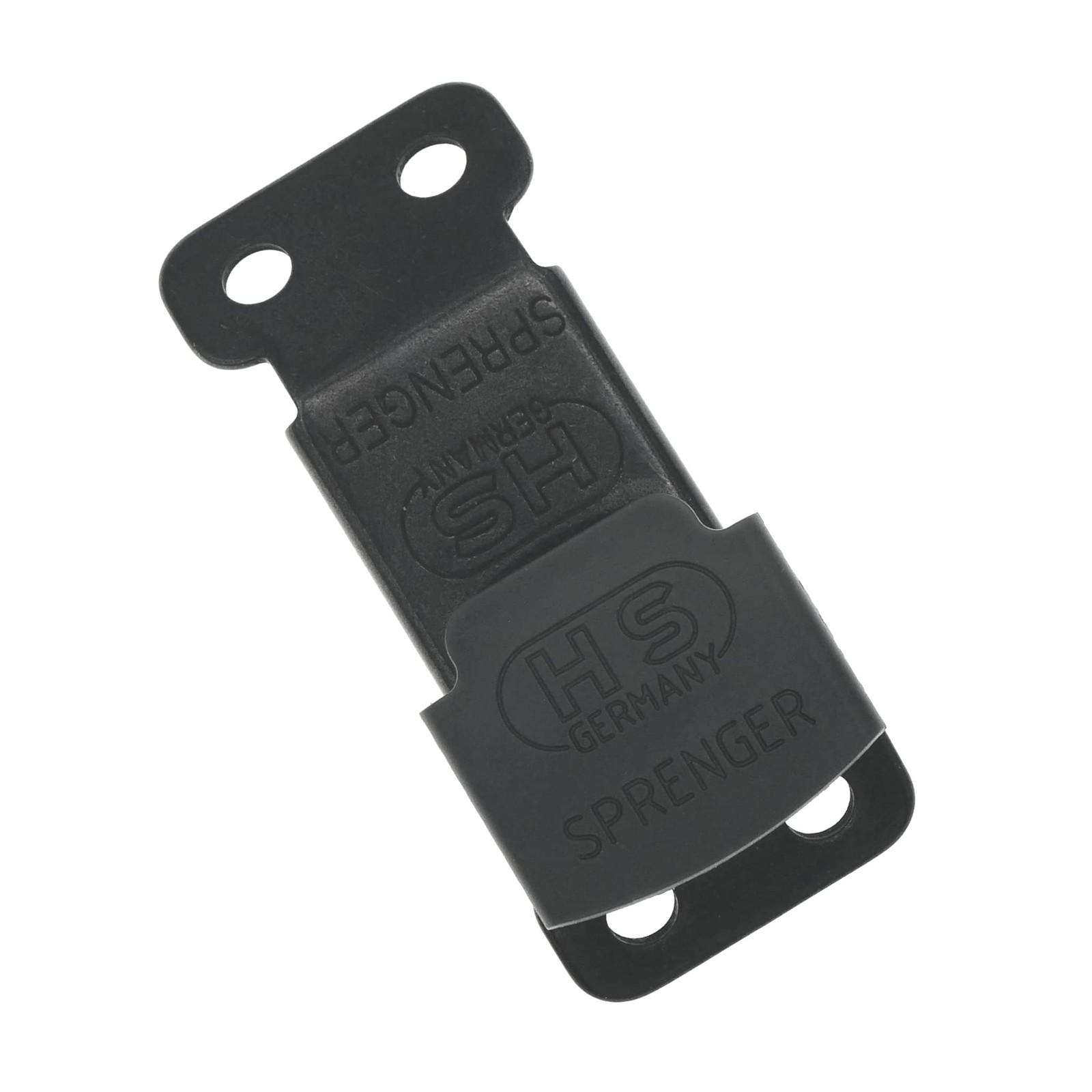 Sprenger Herm Black Stainless Steel ClicLock Buckle Quick 3.0/3.2mm,