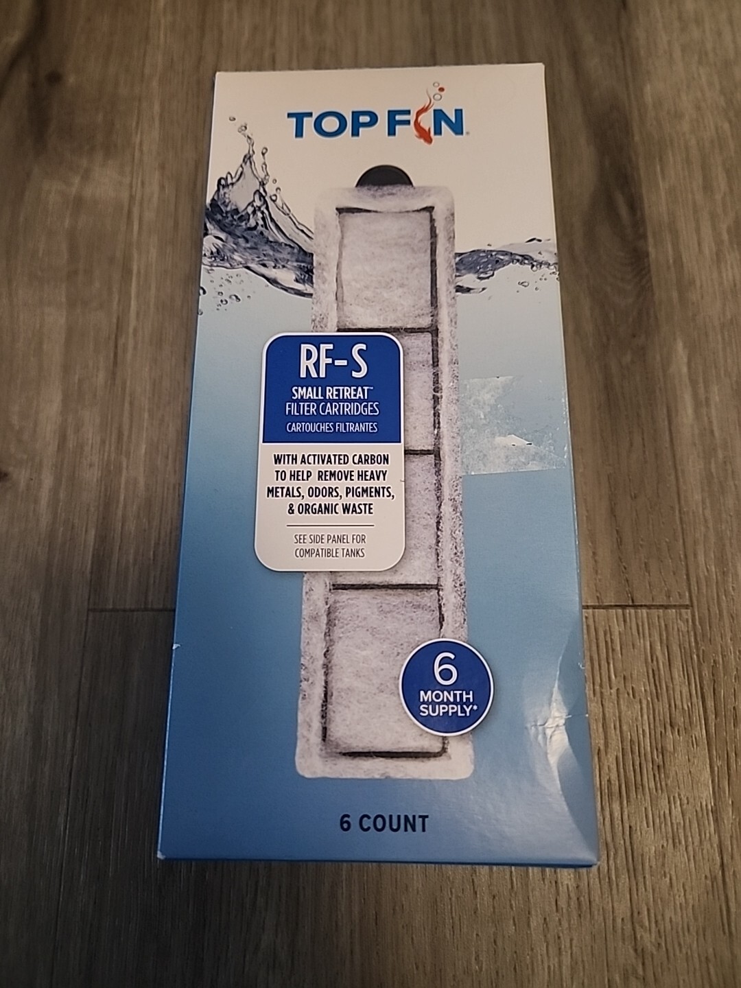 NEW Top Fin Large Retreat RF-L Filter Cartridges 6 Count 6 Month Supply New