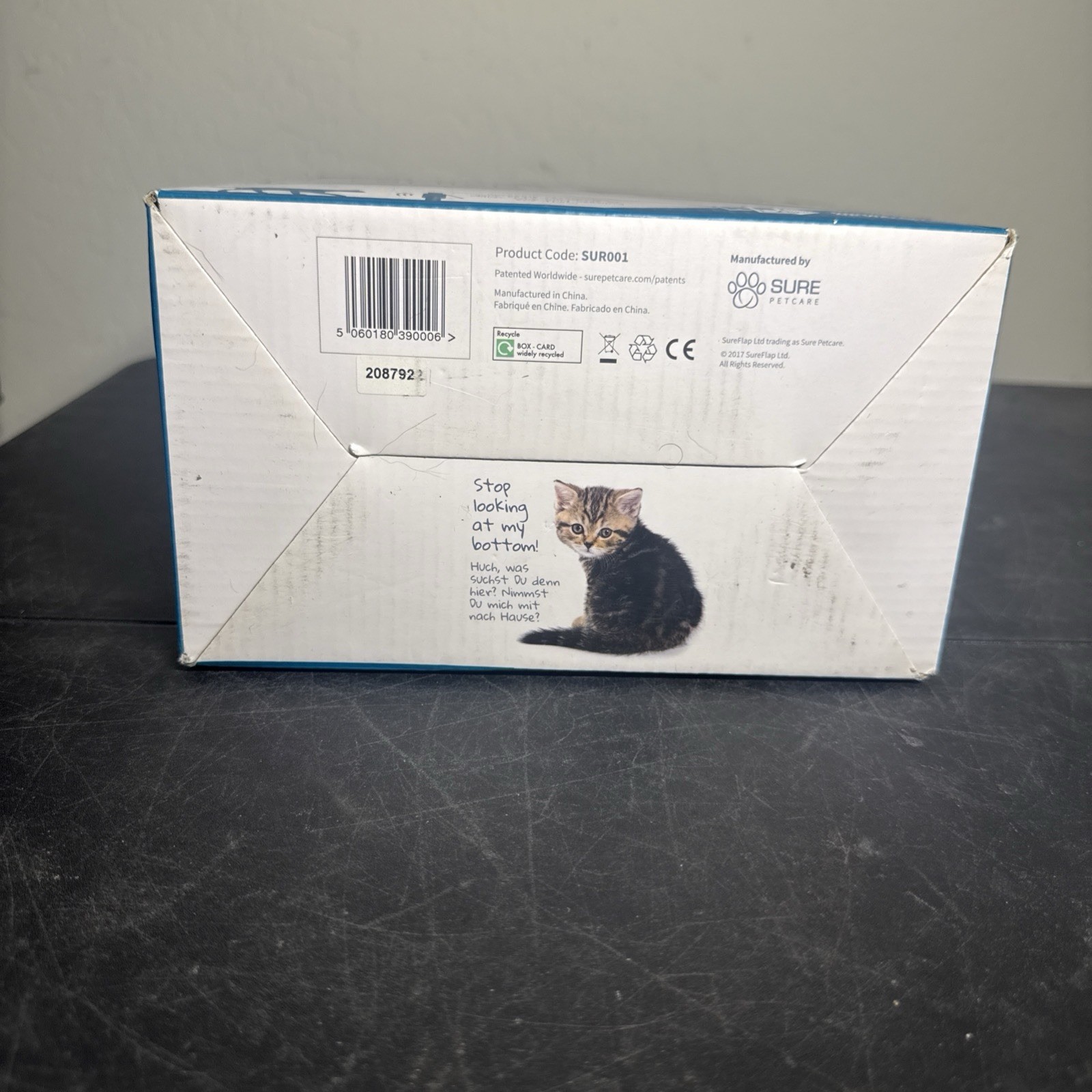 SureFlap SUR001 Microchip Cat Flap Pet Door White New