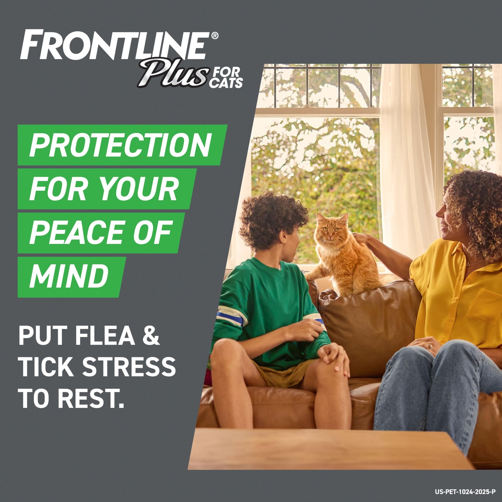 FRONTLINE Plus Flea and Tick Treatment for Cats Over 1.5 lbs. 8 Treatments