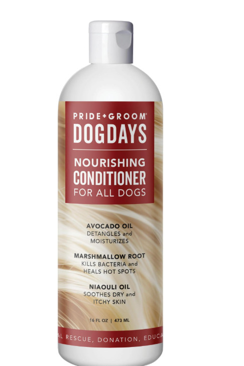 Pride + Groom Dog Days Nourishing Conditioner for all dogs NEW
