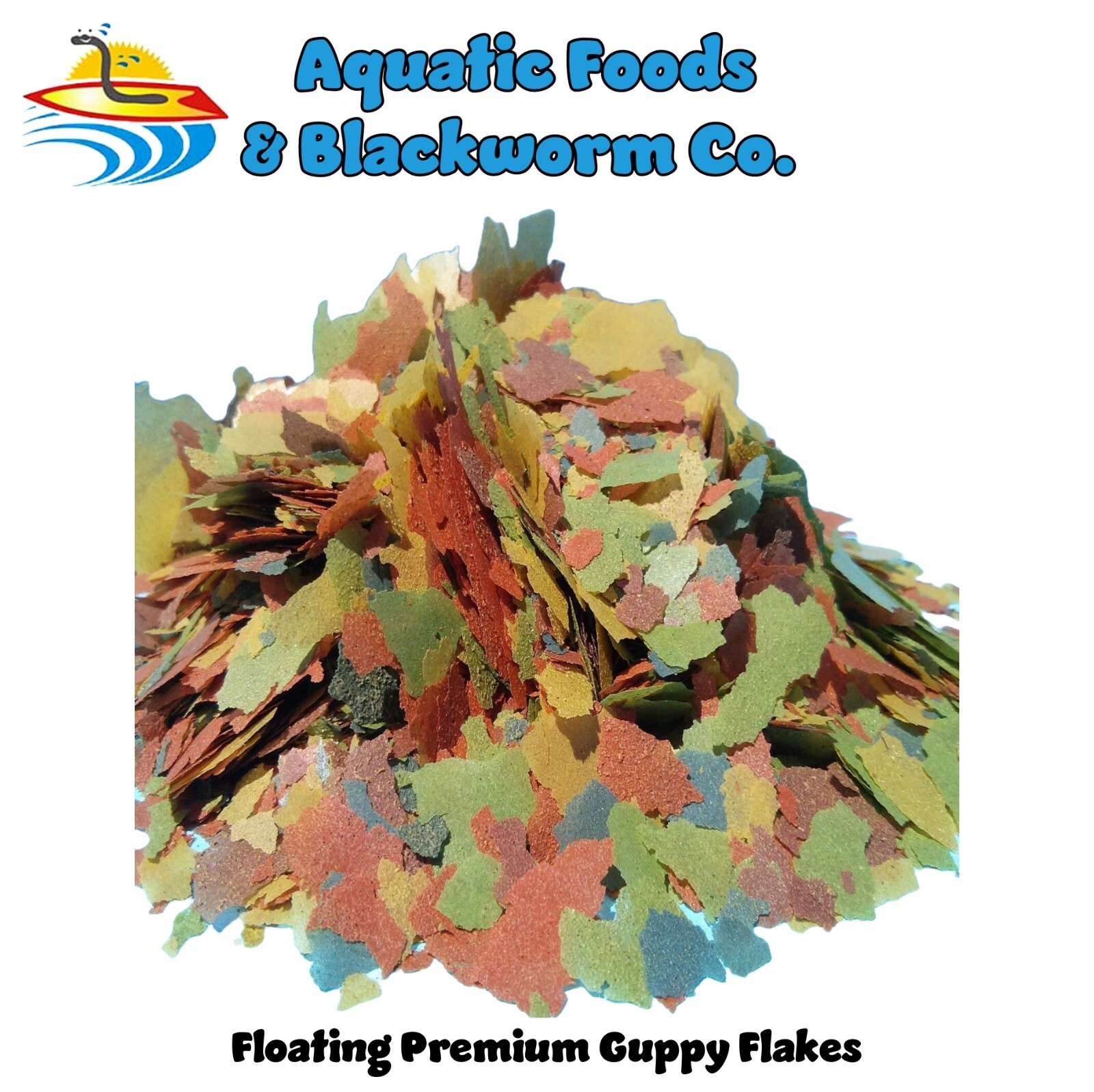 Guppy Premium Tropical Fish Flakes, FREE Pellets & Wafers Included.