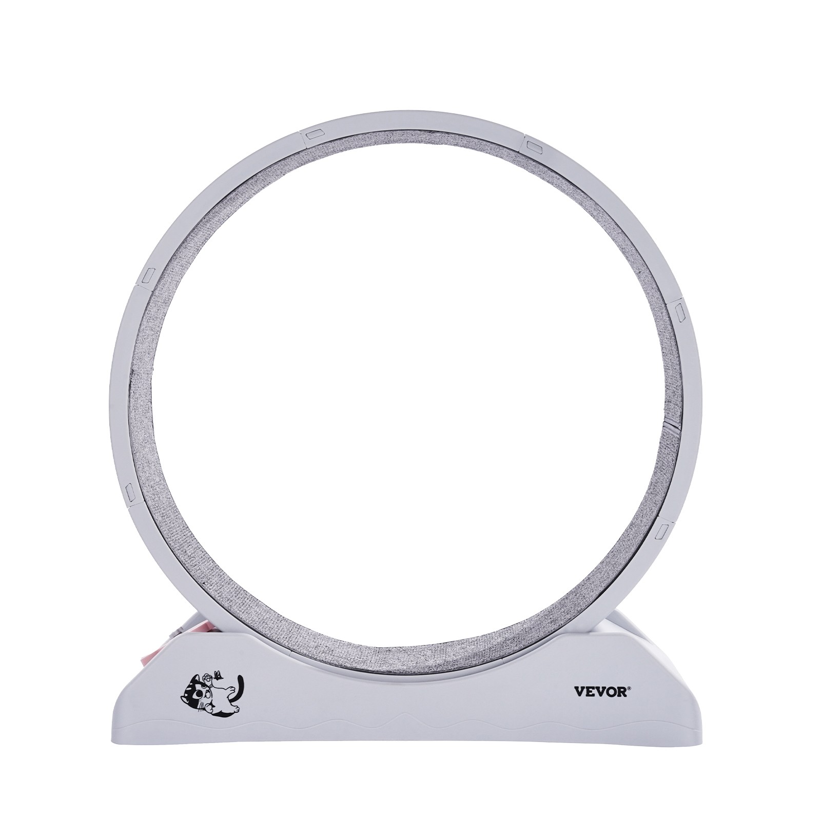 VEVOR Cat Exercise Wheel 31.5 in Large Indoor Cat Running Wheel Treadmill White