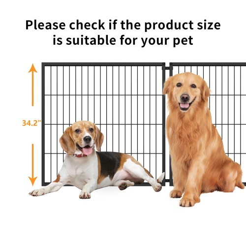 Dog cage Large dog cage 63.7-inch medium-sized dog bed puppy enclosure