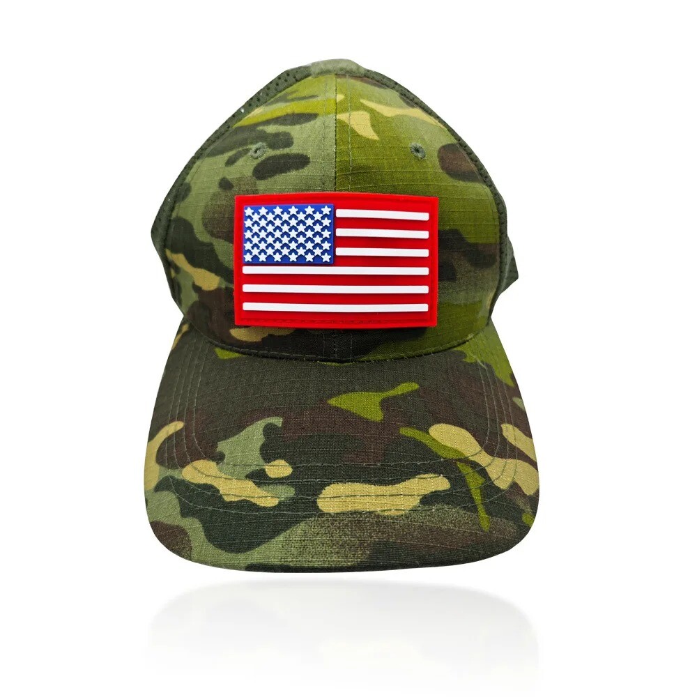American Flag PVC Rubber Patch US USA United States Label Tactical Patch