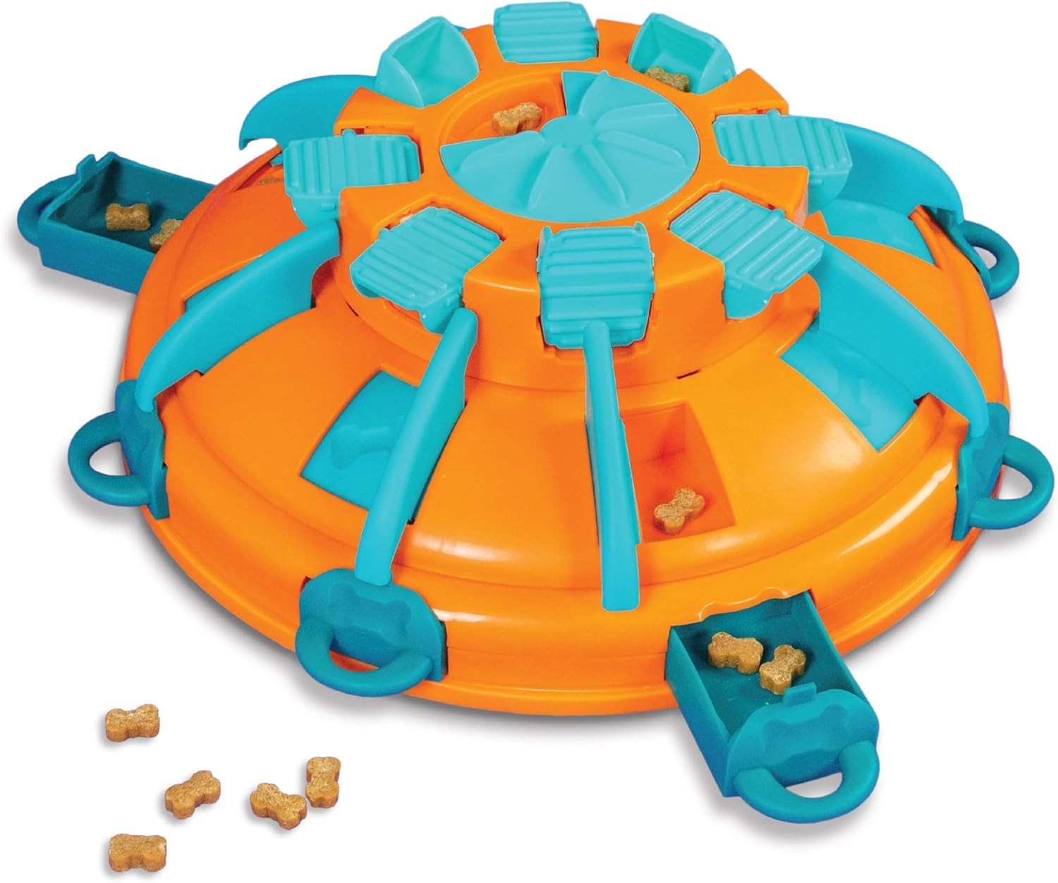 by Nina Ottosson Tower of Treats Level 4 Expert Dog Treat Puzzle for Enrichment,