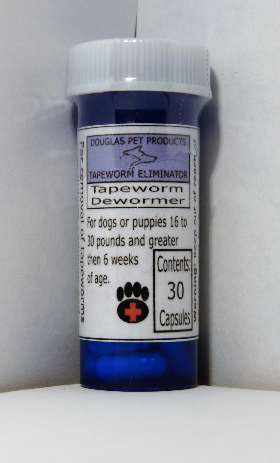 Expert Care- Tapeworm Killer 4 Dogs & Puppies 16 to 30lbs – ONE DOSE will do it!