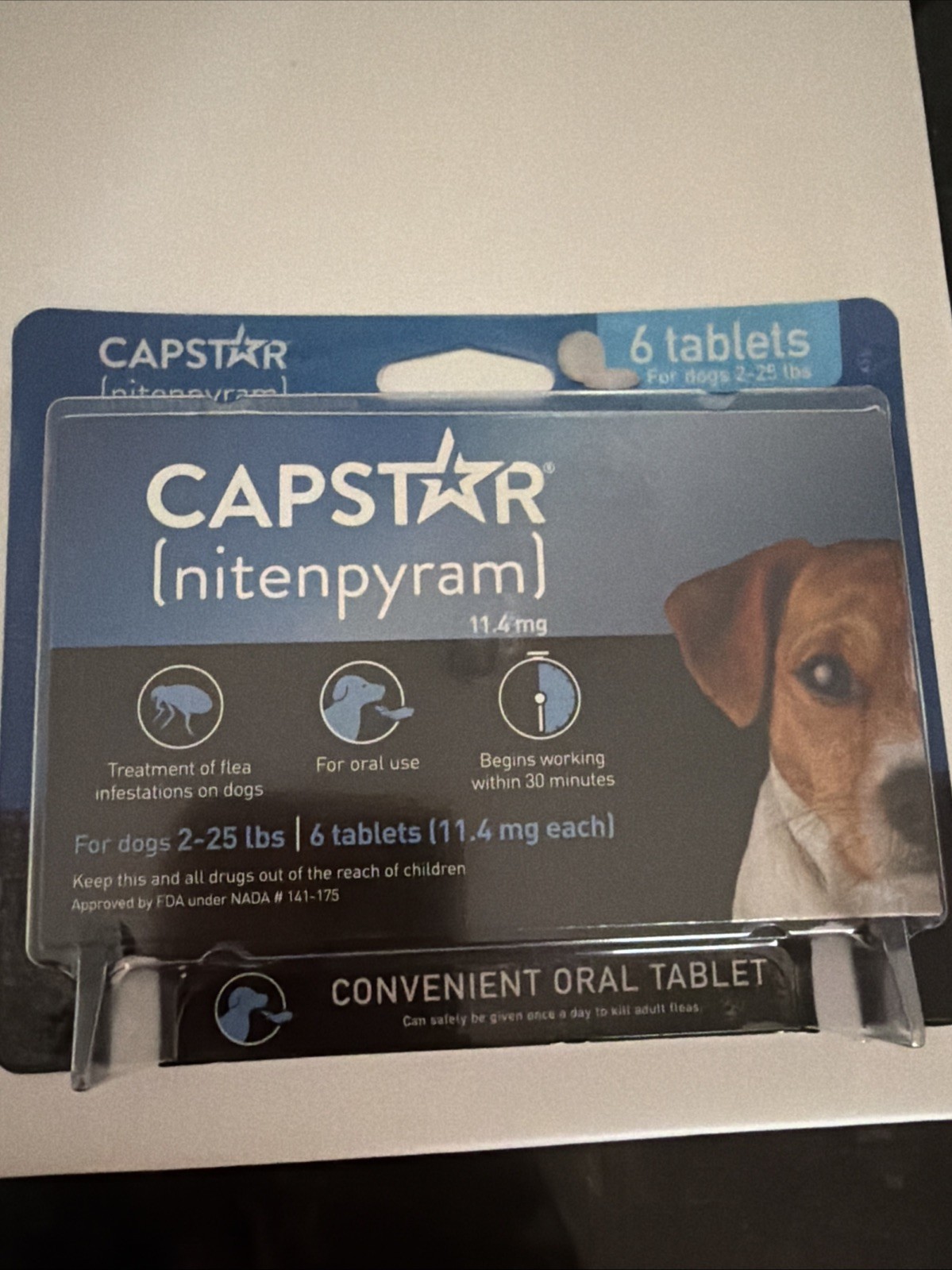 Capstar Nitenpryam 6 Tablets. Expires 05/2027 FLeE Protection