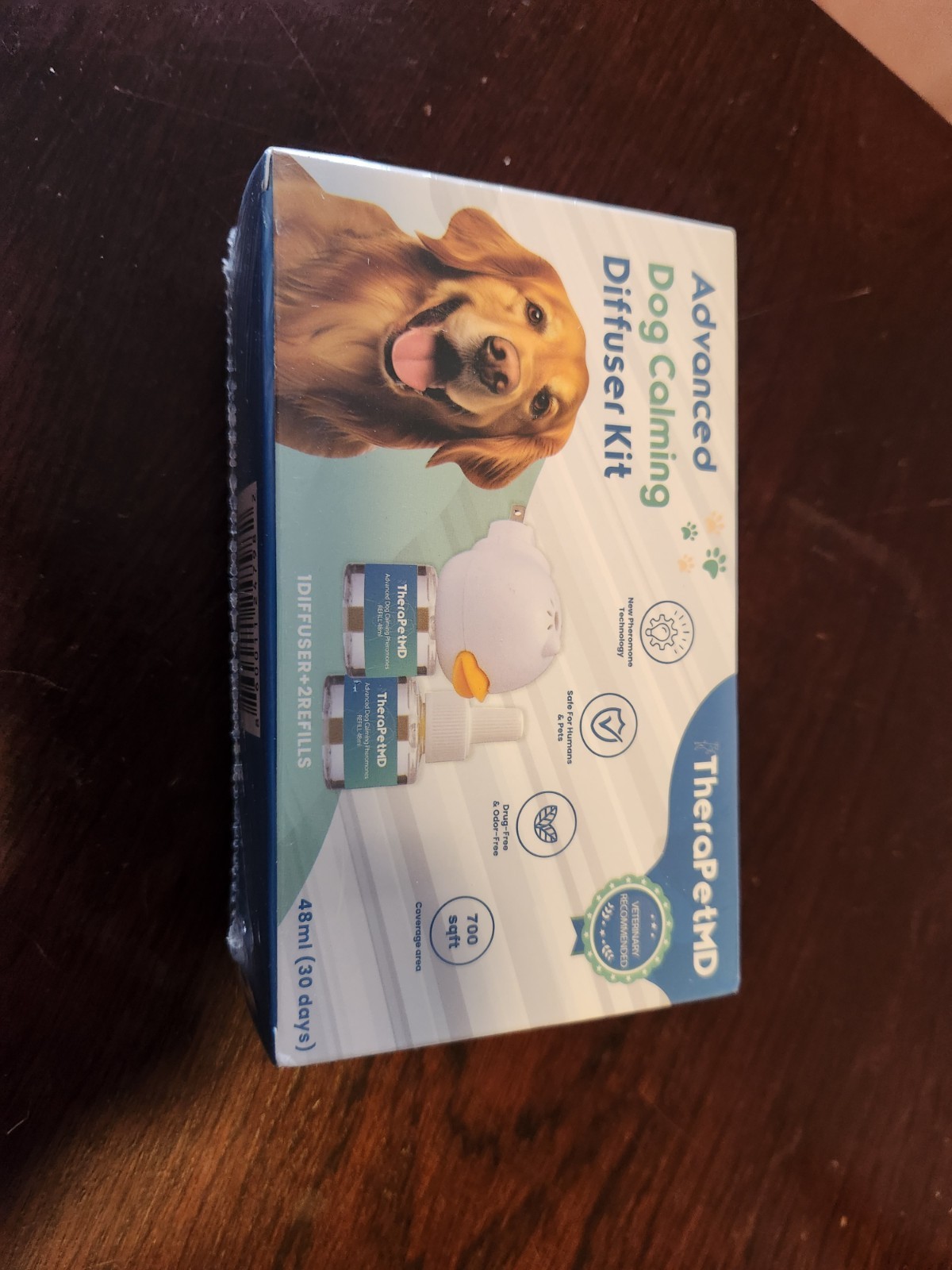 TheraPetMD Advanced Dog Calming Diffuser Kit 1 Diffuser 2 Refill 48ml 30 Days