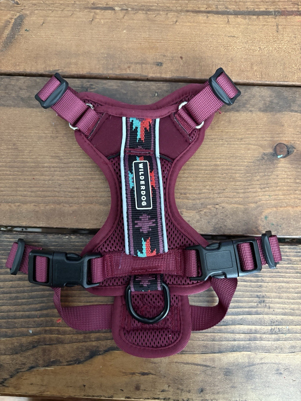 Wilderdog Lightweight Dog Harness with Reflective Straps – Small