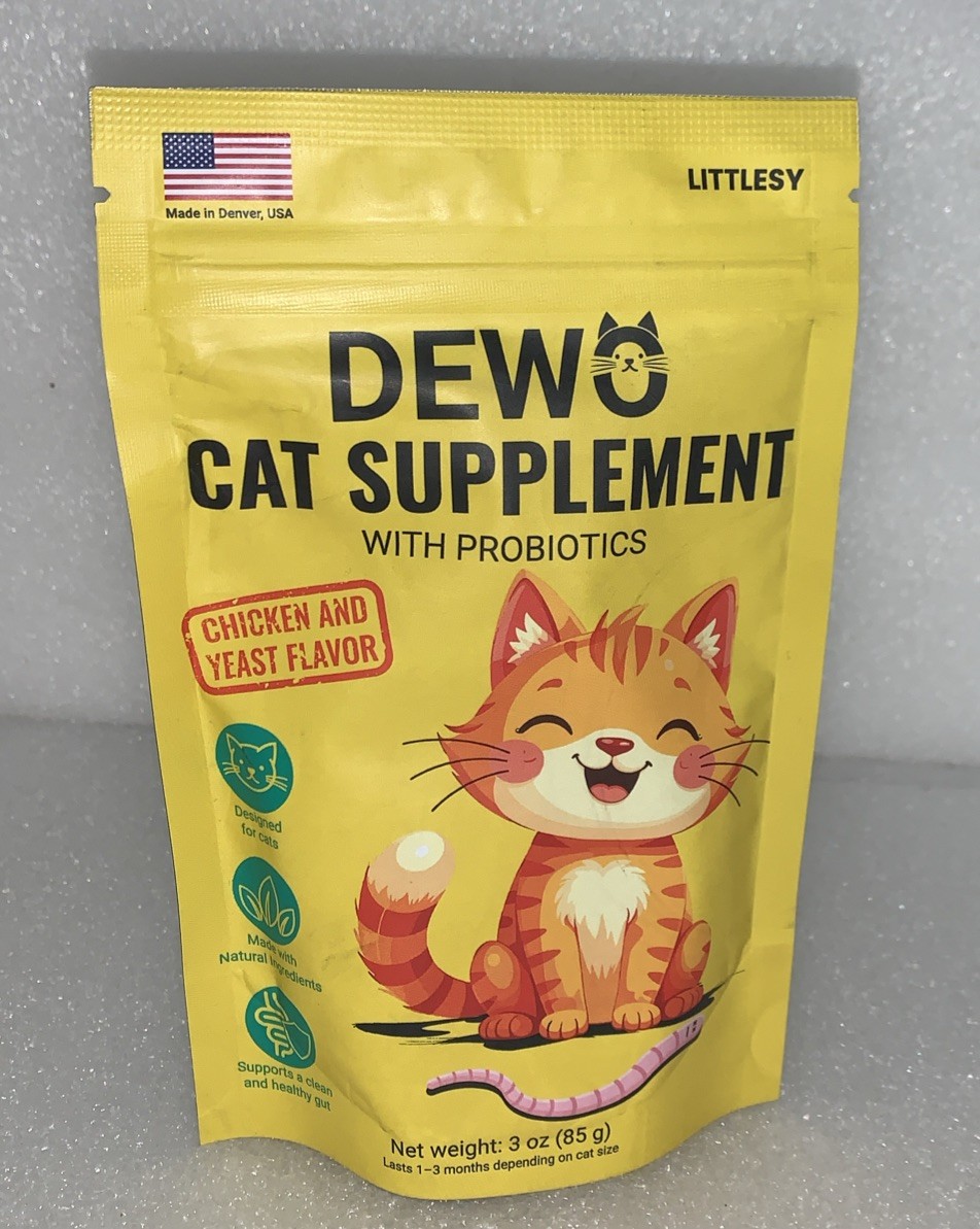 Dewo Cats Nutritional Supplement With Probiotics 3 oz