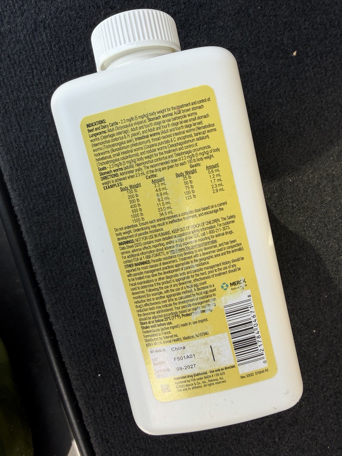 Safe Guard Dewormer