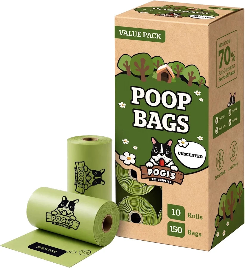 Earth Rated BIO120 Leak-proof, Lavender-scented, Dog Poop Waste Bags – 96