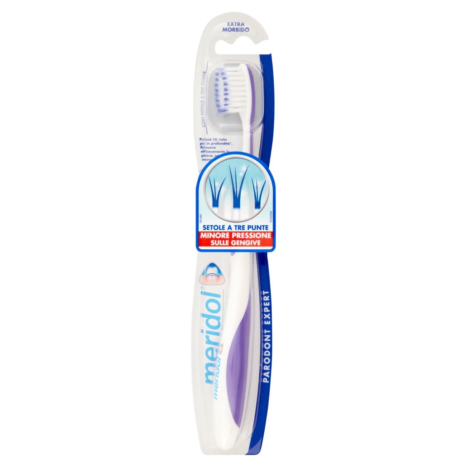 meridol Parodont Expert Ultra Thin Toothbrush 1 Pack I Extra Soft with Thin T…
