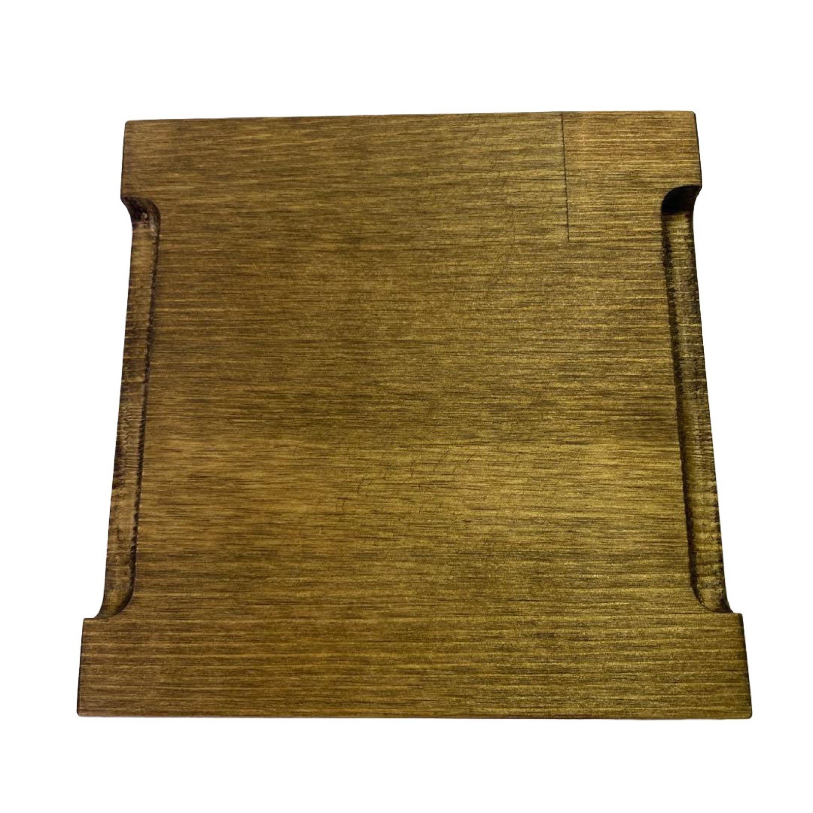 Handmade Wood Stand Base for ADA Neo Glass Air 150x150mm Ebony Finish