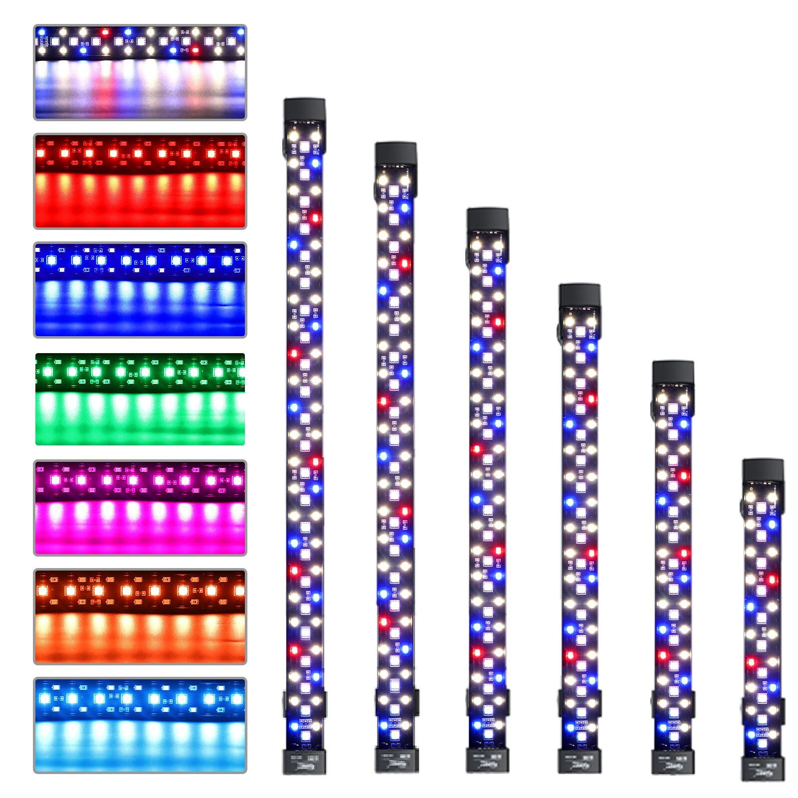 hygger 8-51″ Submersible Aquarium Light Full Spectrum Hidden Fish Tank Light