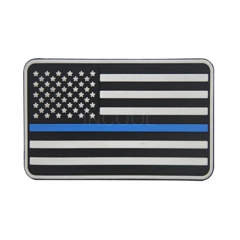 American Flag PVC Rubber Patch US USA United States Label Tactical Patch