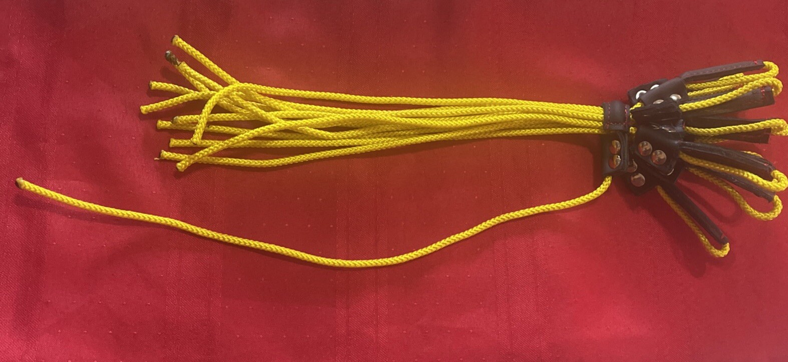1 Dz Leather Handmade Tie Cord For Rooster Calzas De piel Hecha a mano🐓