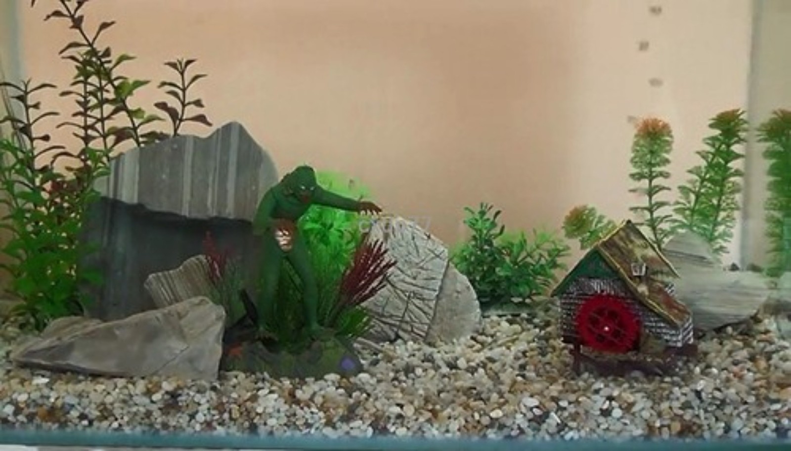 THE CREATURE FROM BLACK LAGOON AQUARIUM FISH TANK SEA MONSTER New 7″