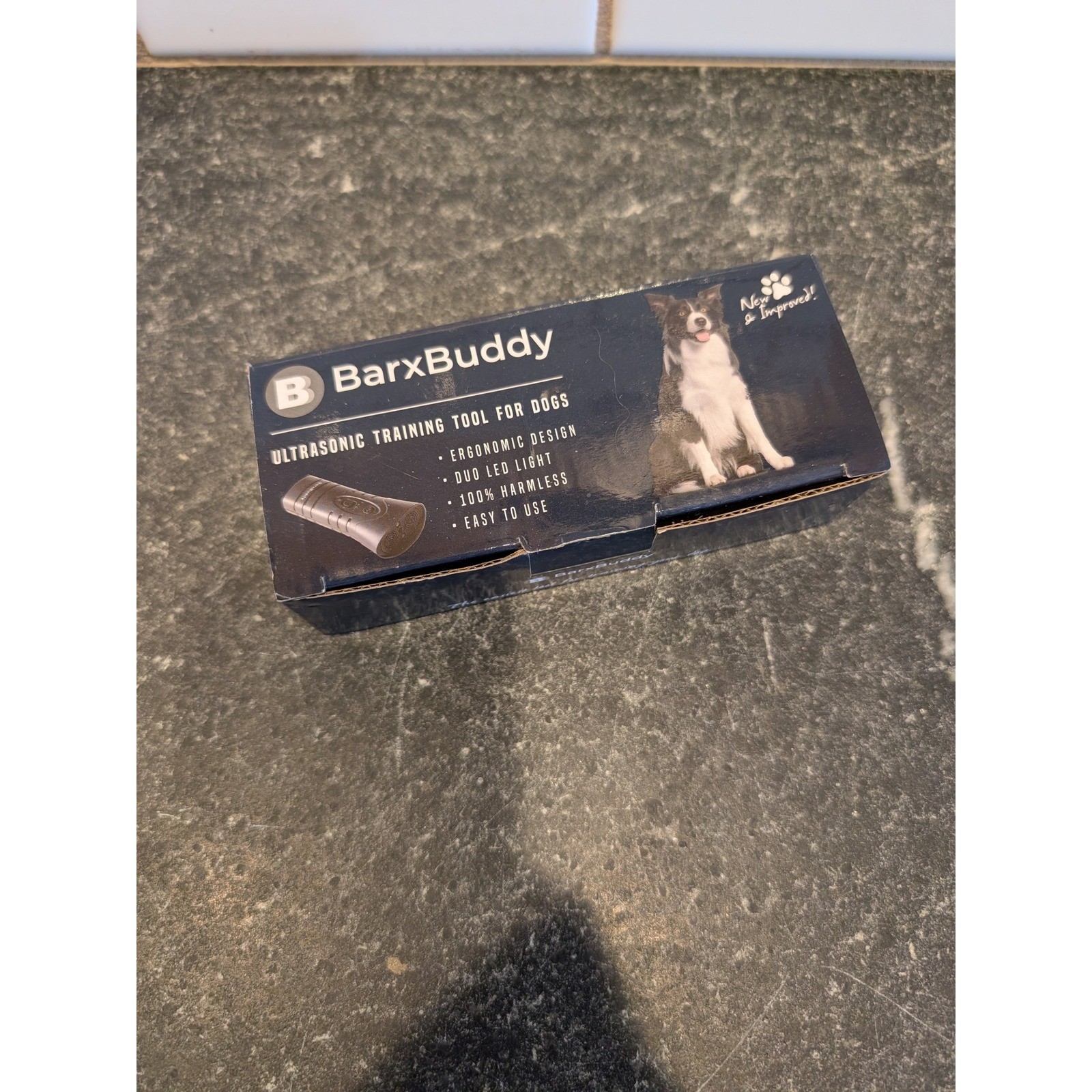 BarxBuddy Ultrasonic Training Tool for Dogs Black Anti Barking Device New In Box