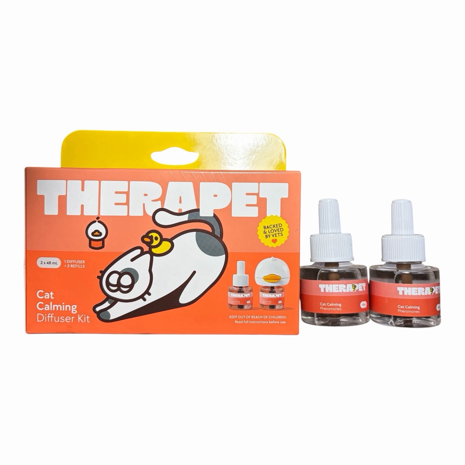 Therapet Cat Calming Diffuser 1 Diffuser 4 Refills – Never Used