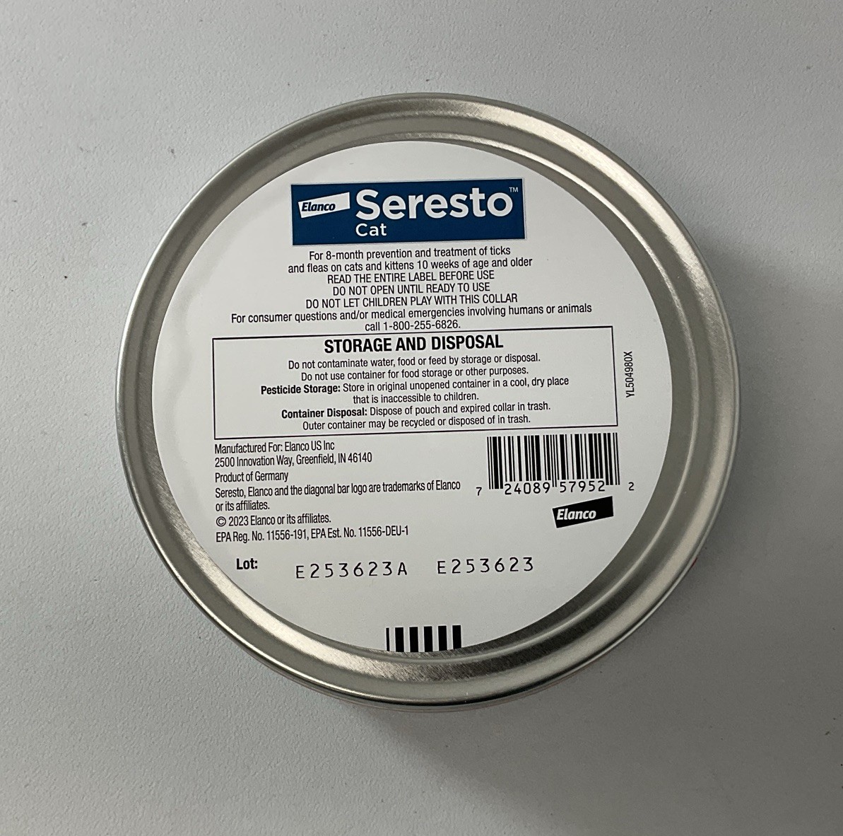 Seresto Cat Flea & Tick Collar for Cats – NEW SEALED