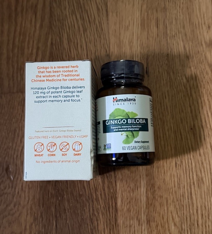 Himalaya Ginkgo Biloba 60 Day Supply – Herbal Brain Supplements For Memory And